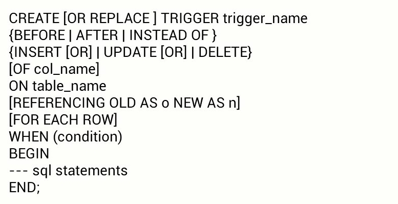 creating trigger syntax in hindi.jpg image