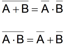 de moran law boolean algebra hindi