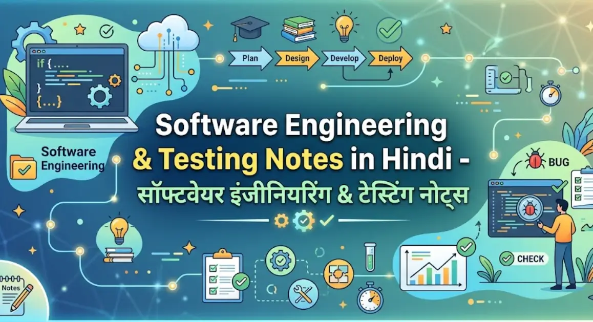 Software Engineering & Testing Notes in Hindi