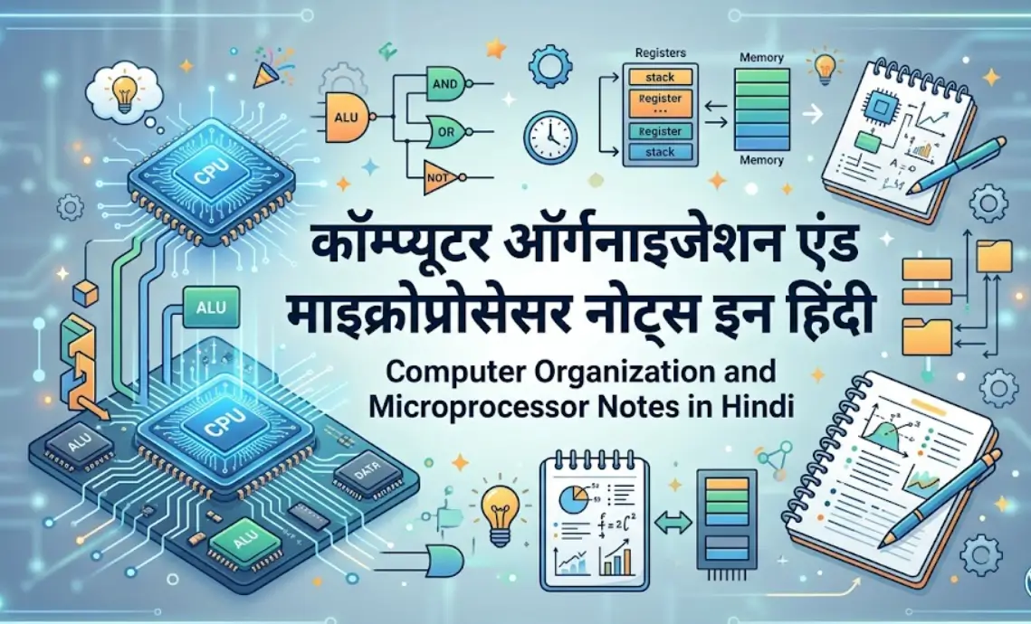 Computer Organization and Microprocessor Notes in Hindi
