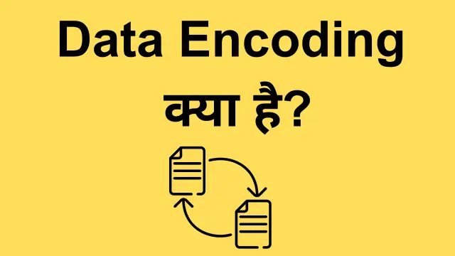 data encoding in hindi