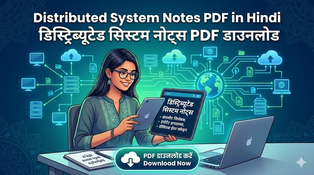 Distributed System Notes PDF in Hindi