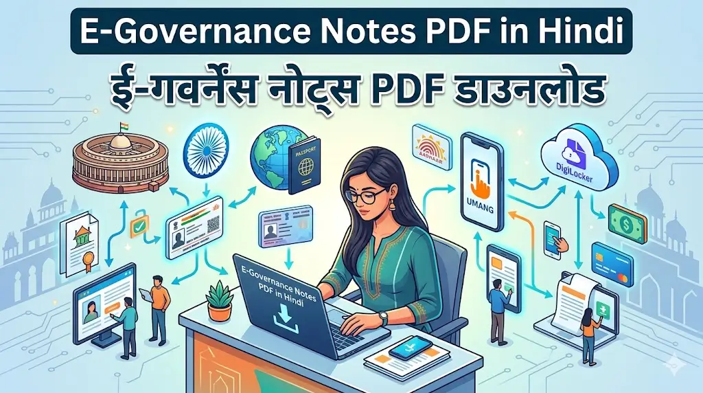 E-Governance Notes PDF in Hindi